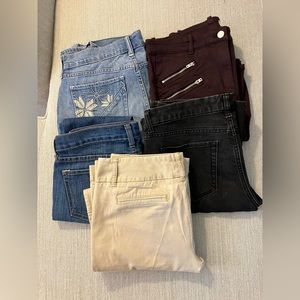 Lot of Size 6 - Gap, Express, Old Navy and Banana Republic Jeans/Pants
